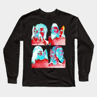 W3IRD GVNG ''CXNC3L US LATER'' (PORTRAIT) Long Sleeve T-Shirt